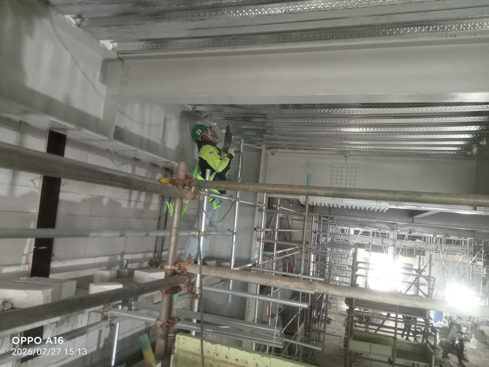 INSTALL SUPORT DUCTING 1 FLOOR